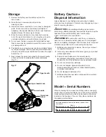 Предварительный просмотр 15 страницы SNOWJOE SUNJOE iON16LM Operator'S Manual