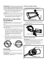 Preview for 10 page of SNOWJOE SUNJOE SHARPERBLADE 24V-SB10-CT Manual