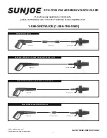 Предварительный просмотр 2 страницы SNOWJOE Sunjoe SPX-FC26-RM Assembly Quick Manual