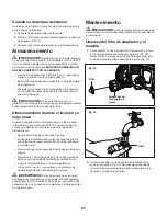 Предварительный просмотр 27 страницы SNOWJOE sunjoe SPX1650 Operator'S Manual