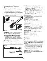 Предварительный просмотр 11 страницы SNOWJOE SUNJOE SPX200E-RM Operator'S Manual