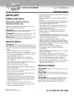 SNOWJOE SUNJOE SWJ800ERM Operator'S Manual preview