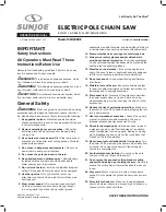 SNOWJOE Sunjoe SWJ802E Operator'S Manual preview