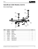 Предварительный просмотр 73 страницы SnowWolf AlphaBlower 33-100-H Operation & Maintenance Manual