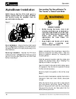 Предварительный просмотр 22 страницы SnowWolf AlphaBlower 36-106-P Operation & Maintenance Manual