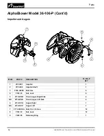 Предварительный просмотр 54 страницы SnowWolf AlphaBlower 36-106-P Operation & Maintenance Manual