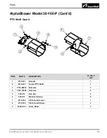 Предварительный просмотр 55 страницы SnowWolf AlphaBlower 36-106-P Operation & Maintenance Manual
