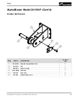 Предварительный просмотр 61 страницы SnowWolf AlphaBlower 36-106-P Operation & Maintenance Manual