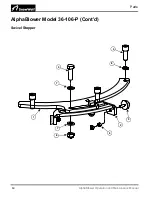 Предварительный просмотр 62 страницы SnowWolf AlphaBlower 36-106-P Operation & Maintenance Manual