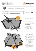 Snugpak JOURNEY TRIO Assembly Instructions preview