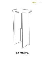 Предварительный просмотр 1 страницы SNUGSQUARE IDO PEDESTAL Assembly Instructions Manual