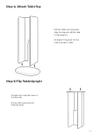 Предварительный просмотр 5 страницы SNUGSQUARE IDO PEDESTAL Assembly Instructions Manual