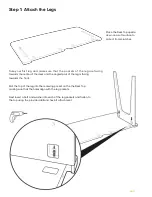 Preview for 4 page of SNUGSQUARE JORN DESK Manual