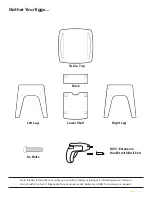 Preview for 2 page of SNUGSQUARE JORN SIDE TABLE Assembly Instructions