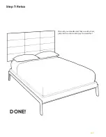 Предварительный просмотр 9 страницы SNUGSQUARE OSLO HEADBOARD Quick Start Manual