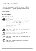 Предварительный просмотр 2 страницы snuutje SNU 1700 Operating Instructions Manual