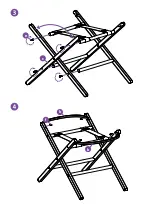 Предварительный просмотр 4 страницы Snuz Baskit Moses Basket Stand FSB002 User Manual