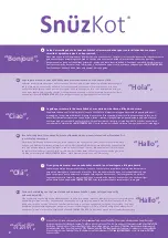 Preview for 2 page of Snuz SnuzKot Assembly Instructions Manual