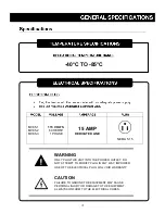 Preview for 5 page of SO-LOW MV85 Series User Manual