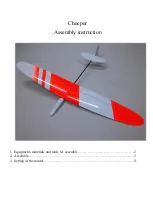 Preview for 1 page of SOARING MODELS Cheeper Assembly Instruction Manual