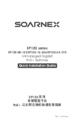 Preview for 1 page of SOARNEX EP120 Series Quick Installation Manual