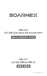 Предварительный просмотр 1 страницы SOARNEX EWA-212 Quick Installation Manual