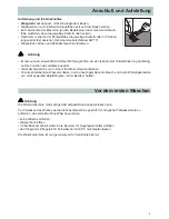 Preview for 5 page of Soba Babynova 1000 Operating Instructions Manual