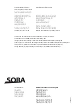 Предварительный просмотр 24 страницы Soba NT610 Instructions Manual