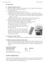 Preview for 3 page of Soba XT610 Instructions Manual