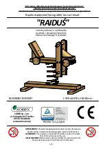 sobex RAJDUS Assembly Operating Insructions preview