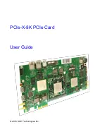 Preview for 1 page of SOC technologies PCIe-X-8K User Manual