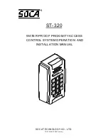 Soca ST-320 Operation And Installation Manual preview