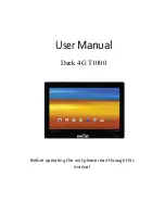 Social Deck 4G T1000 User Manual preview