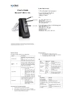 Socket CHS 7X User Manual preview