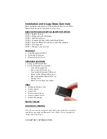 Preview for 6 page of Socket CompactFlash/SDIO Connection Kit with Bluetooth Wireless Technology User Manual