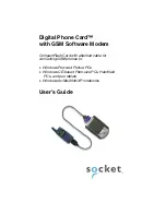 Socket Digital Phone Card User Manual предпросмотр