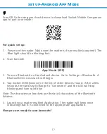 Preview for 17 page of Socket DuraScan 700 Series User Manual