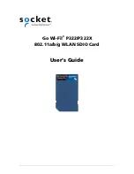 Socket Go Wi-Fi! P322 User Manual preview