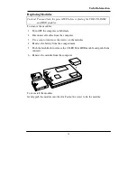 Предварительный просмотр 20 страницы Socket NOTEBOOK COMPUTER RT786 RT786EX User Manual