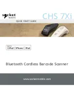 Preview for 1 page of SocketMobile CHS 7Xi Quick Start Manual