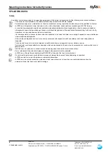 Preview for 9 page of Socla SYLAX DN 100 Mounting Instructions