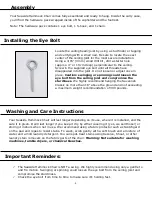 Preview for 3 page of SoCo Swings SEASIDE HAMMOCK CHAIR Assembly Instructions