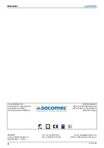 Предварительный просмотр 9 страницы socomec 4712 0602 Manual