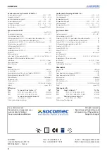 Предварительный просмотр 8 страницы socomec 4750 5602 Manual