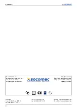 Предварительный просмотр 9 страницы socomec 4750 5602 Manual