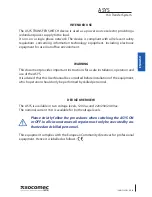 Preview for 3 page of socomec Asys 16 A Transfer System Installation And Operating Manual