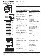 Предварительный просмотр 1 страницы socomec COUNTIS E40 User Instruction