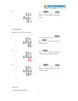 Предварительный просмотр 19 страницы socomec COUNTIS M43 Manual