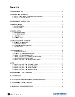 Предварительный просмотр 2 страницы socomec DIRIS A17 Operating Instructions Manual