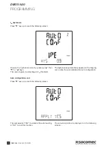 Предварительный просмотр 33 страницы socomec DIRIS A80 Operating Instructions Manual